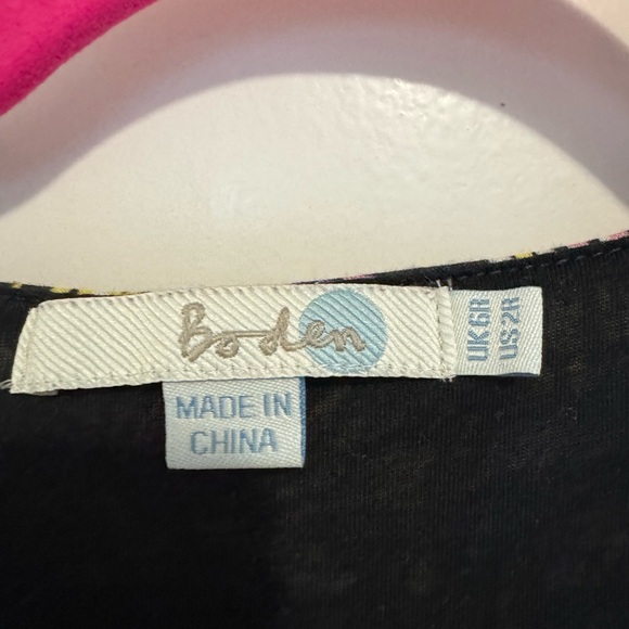 Boden lavendar fireworks floaty jersey knit midi dress US2R - Picture 4 of 5